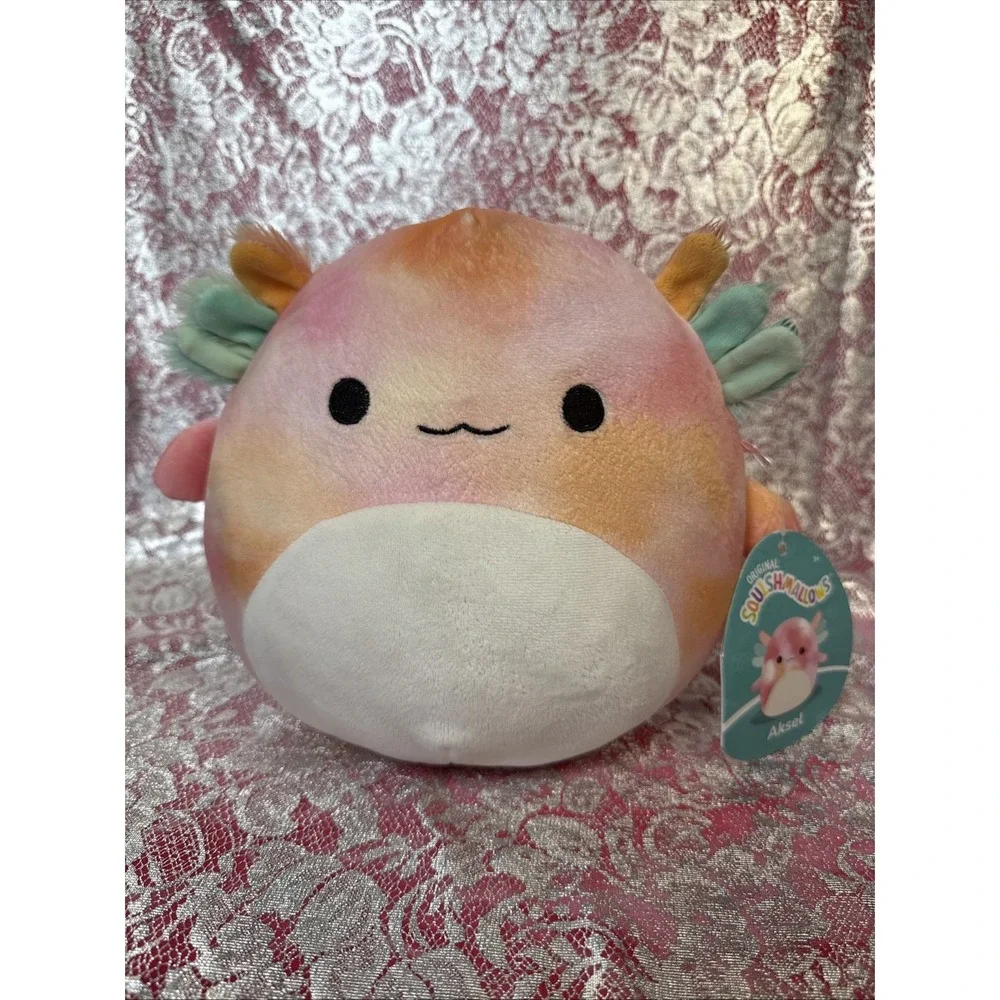 Squishmallows Aksel The Axolotl Pink‎ Plush 7.5
